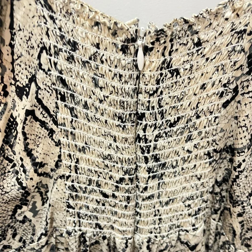 REFORMATION SNAKE SKIN JUMPSUIT - Picture 9 of 10